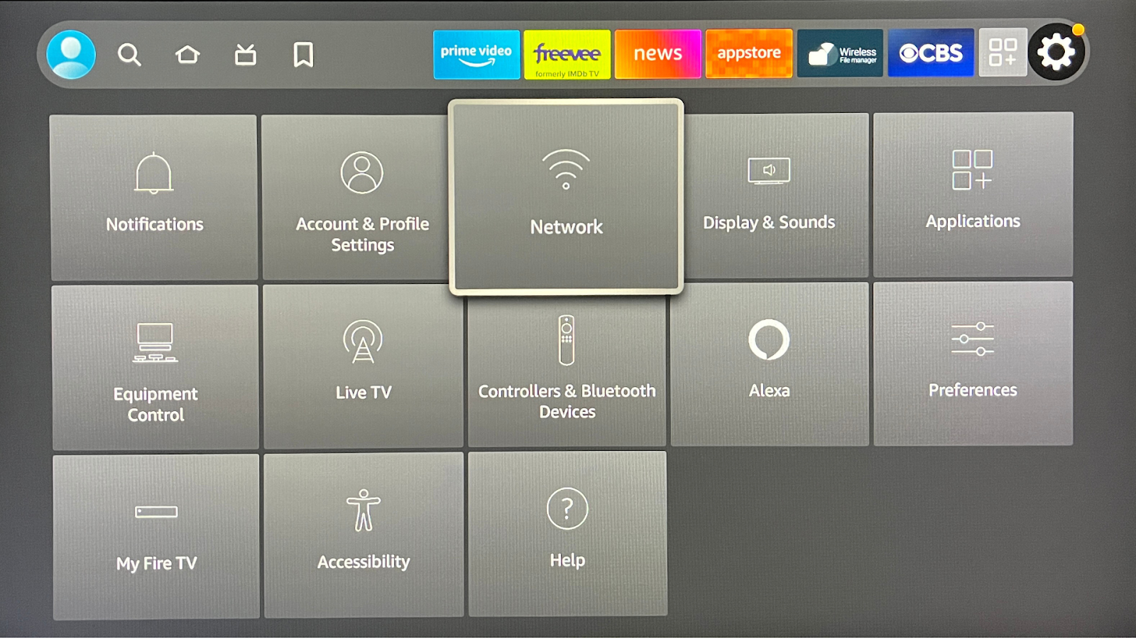 Connect the Amazon Fire Stick to WiFi