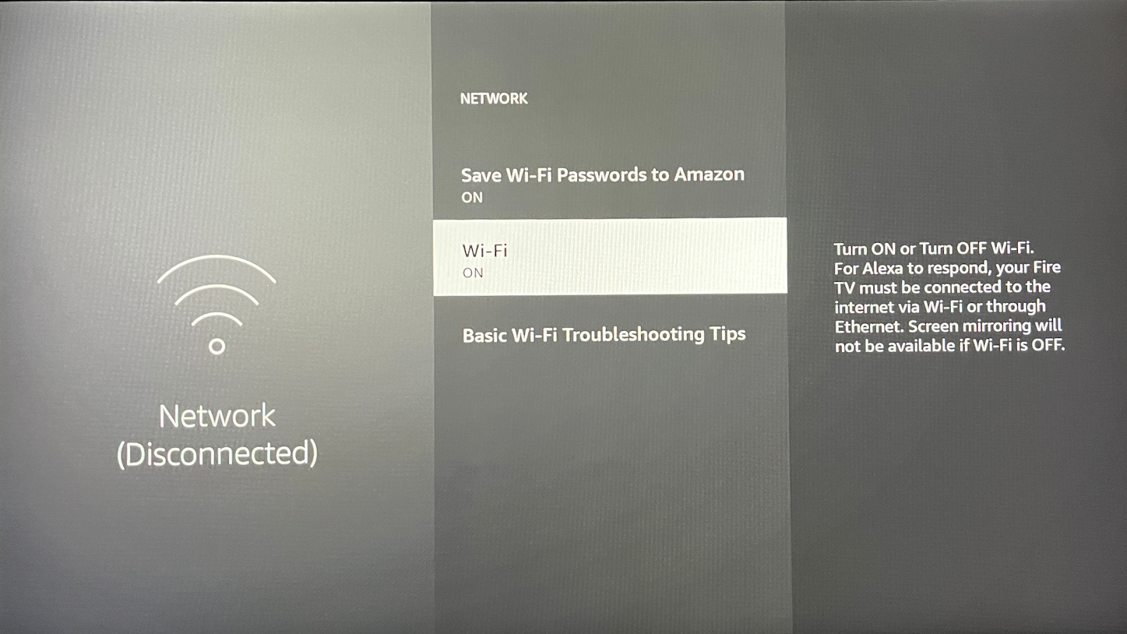 Connect the Amazon Fire Stick to WiFi