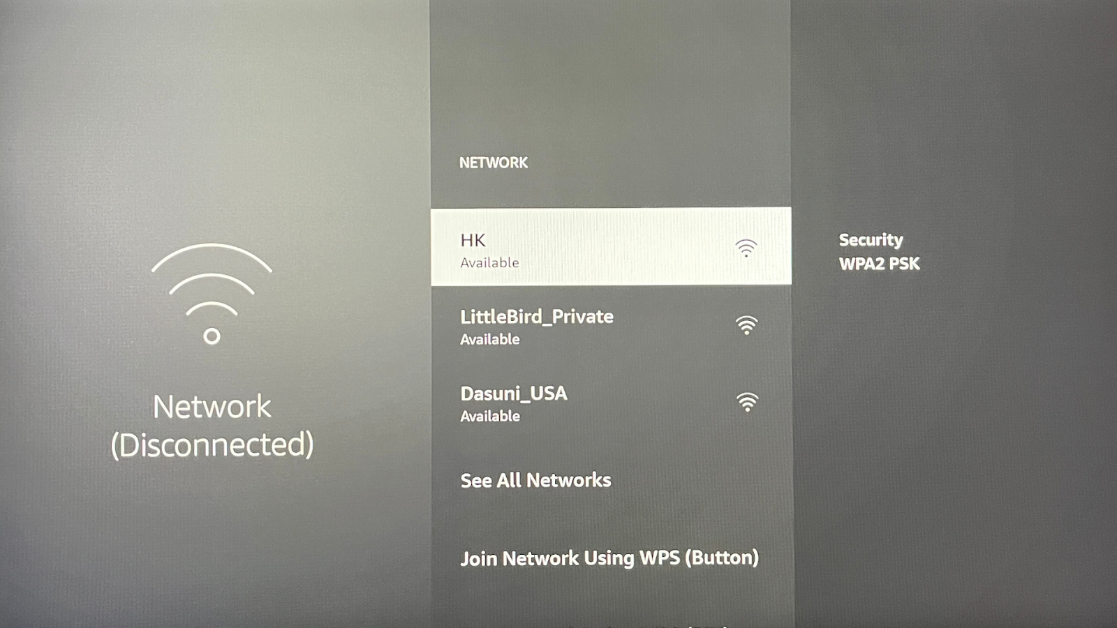 Connect the Amazon Fire Stick to WiFi