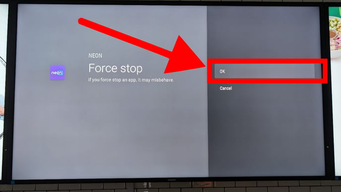 Neon App Force Stop Select